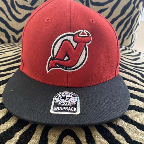 New Jersey Devils 47 brand adjustable hat