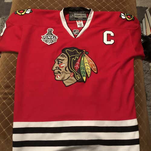 Toews Stanley Cup Finals Jersey