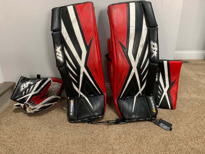 Used Senior 33" Brian's Regular Sub Zero Pro 3 Goalie Full Set
