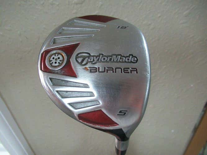 TAYLORMADE BURNER FAIRWAY WOOD # 5 18* FACTORY ALDILA DVS GRAPHITE 60g REGULAR
