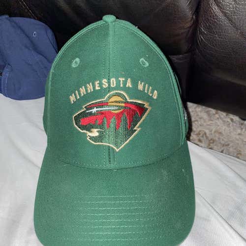MINNESOTA WILD Green Unisex One Size Fits All Adidas Hat