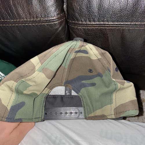 Black and Camo Unisex One Size Fits All Bauer Hat