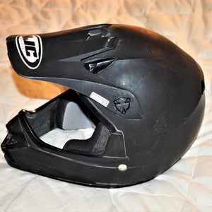 HJC CL-X5NY Motocross Helmet, Black, Youth Medium