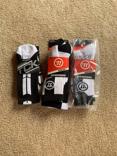 Black Men's Warrior Socks