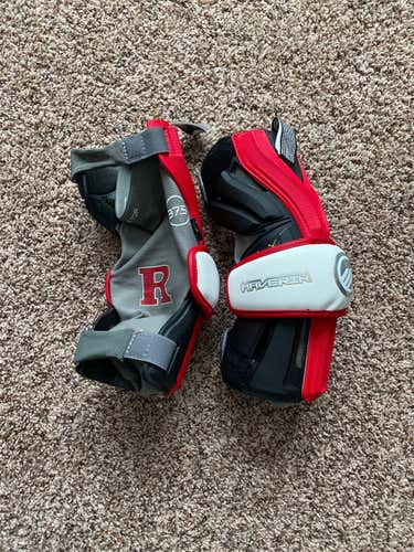 Rutgers University Lacrosse Maverik Rome RX3 Arm Guards