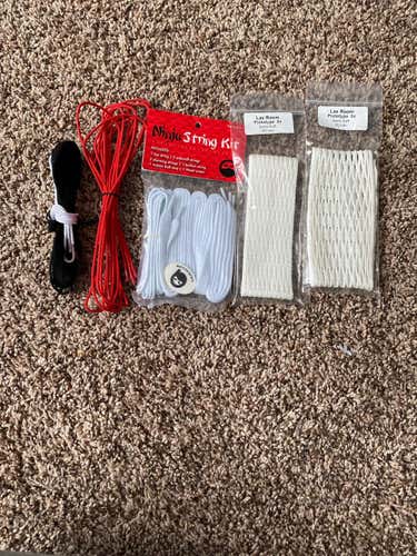 2 Performance Mesh, Ninja Lax String Kit, And Stringking Strings