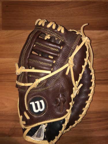 Brown Used First Base A800 12" Baseball Glove
