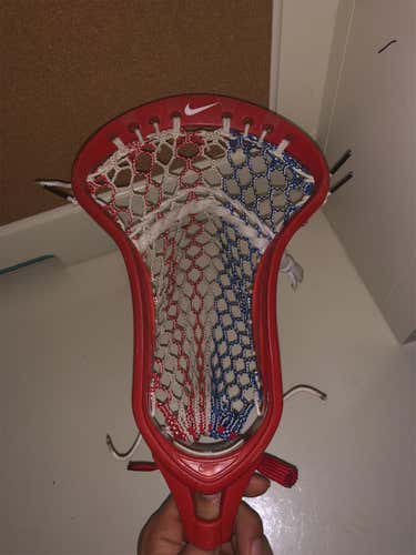 1x Used Red Nike CEO Strung With ECD Limited Edition USA mesh