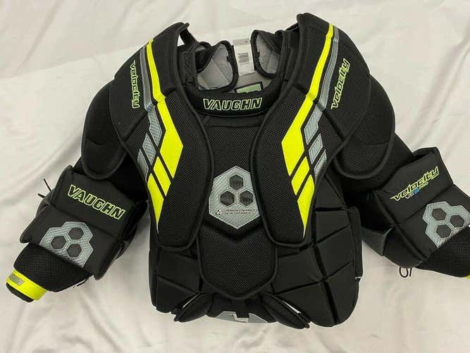 Vaughn Ve8 Pro Goalie Arm & Chest Protector Size SR Large New w/Tags