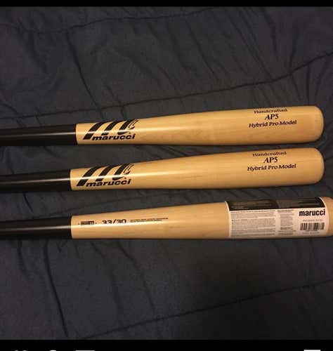 New Marucci AP5 (-3) 30 oz 33" Composite Bat