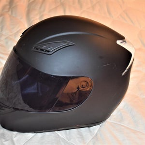 Duke Helmet, Full Face, Ventilated, Black, Medium
