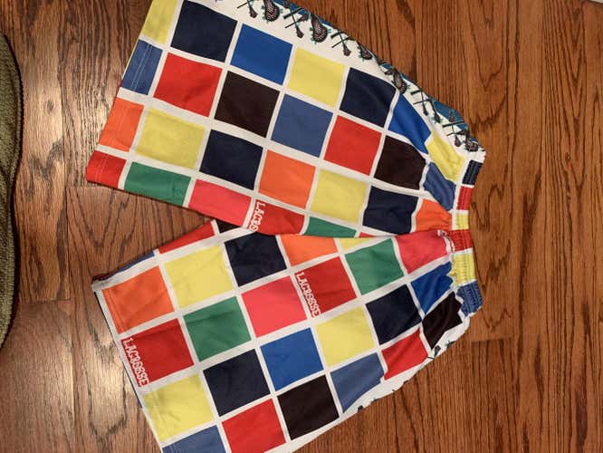 Lacrosse Unlimited Multi Color Block Shorts