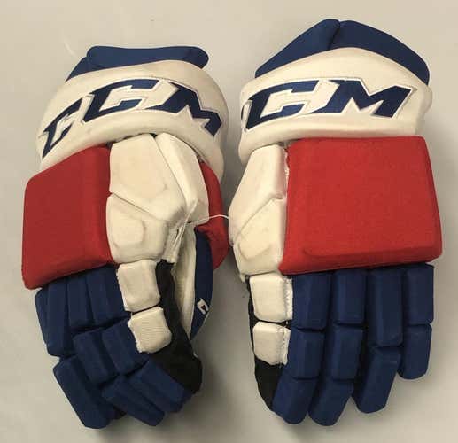 CCM HGSTPP Pro Stock Hockey Gloves 14" NHL Rangers used (24) (6115)