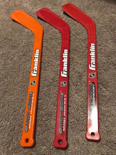 mini hockey sticks