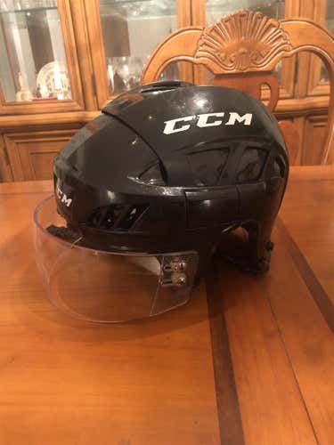 Black Used Large CCM Fitlite 90  Helmet