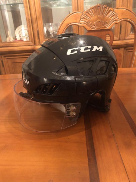 Black Used Large CCM Fitlite 90 Helmet