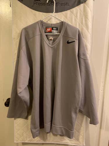 Gray Adult 54 Nike Pro Stock Jersey