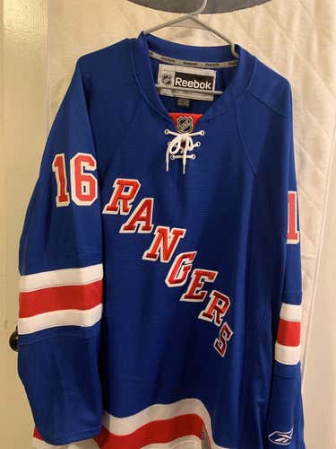 New York Rangers Sean Avery Blue Men's XXL Reebok  Jersey