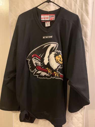 Bakersfield Condors ECHL Black Adult 54 CCM Pro Stock Jersey