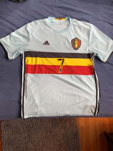 2016 Adidas Belgium Away Jersey. #7 De Bruyne