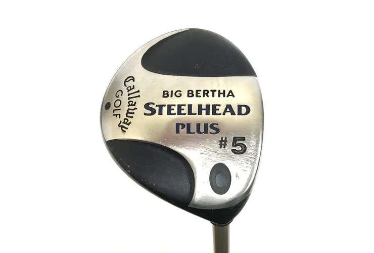 Used Callaway Big Bertha Steelhead Plus Womens Right 5 Wood Graphite Ladies