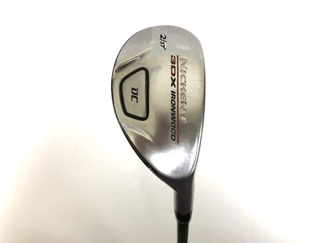Used Nickent 3dx Ironwood Mens Right 2 Hybrid Graphite Stiff
