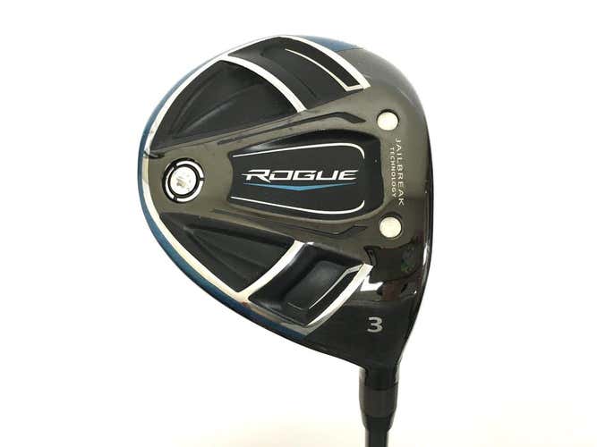 Used Callaway Rogue Mens Right 3 Wood Graphite Regular