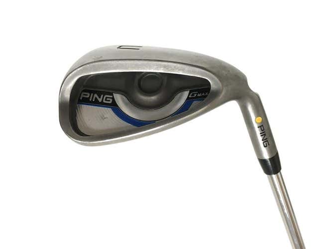 Used Ping G Max Yellow Dot Mens Right Gap Approach Wedge Steel Stiff