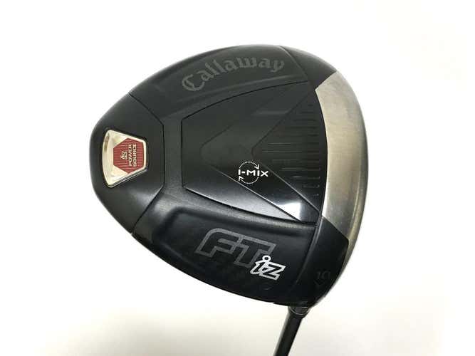 Used Callaway Ft-iz Mens Right 10.0 Degree Driver Graphite Stiff