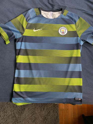 2018/2019 Manchester City Pre-match Jersey