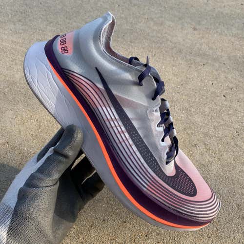NikeLab Zoom Fly SP 'Neutral Indigo' Running Shoes Men's Size 10.5