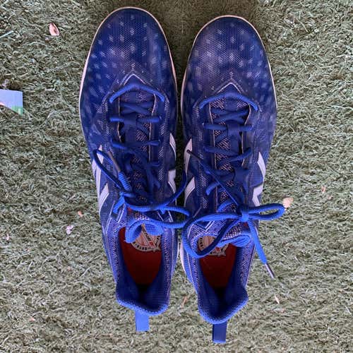 Blue Men's Molded Cleats Low Cut