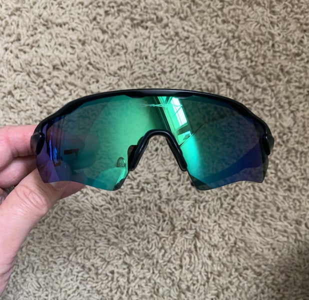 NEW Oakley Custom Radar, Black frame, Prizm Jade lens Youth EV XS Sunglasses