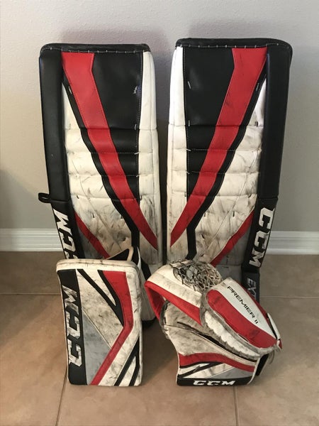Used Senior 34" CCM Regular Extreme Flex III Goalie Full Set