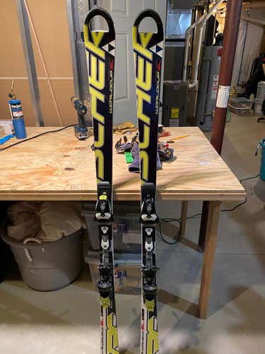 Used Fischer Racing RC4 World Cup SL Skis With Bindings
