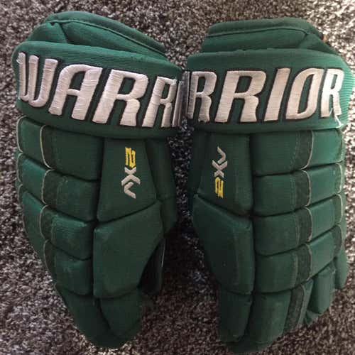 Green Used Warrior Dynasty AX2 12"  Gloves