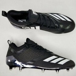 Adidas AdiZero 5-Star 7.0 sz 13 Black Metallic Silver BB7261 Football Cleats