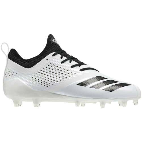Adidas AdiZero 5-Star 7.0 Low sz 12 White Black DA9547 Molded Football Cleats