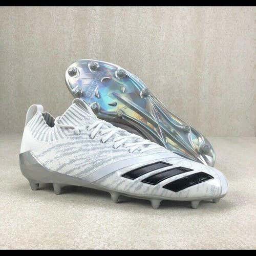 Adidas adiZero 5-Star 7.0 PK PrimeKnit Low sz 14 White Silver B96458 Football