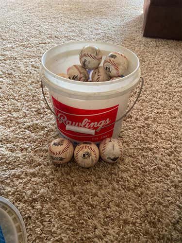 Used Rawlings 25 Pack Baseballs