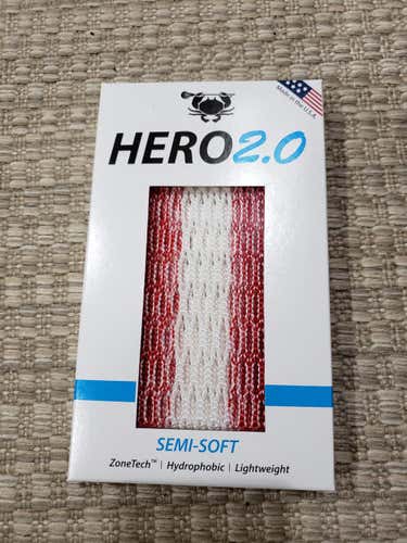 Red New ECD Lacrosse Hero 2 Fade