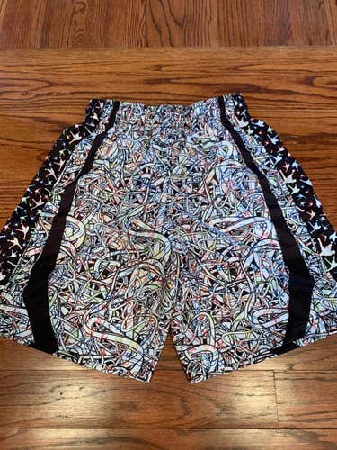 Lacrosse Unlimited Swirl Multi Color Shorts