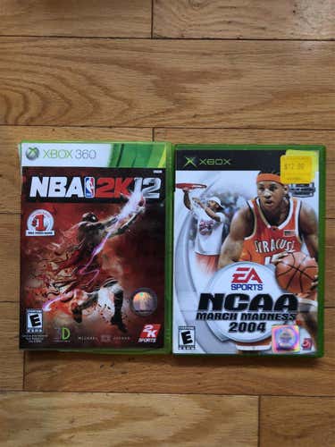 NBA 2K12 & NCAA 2004