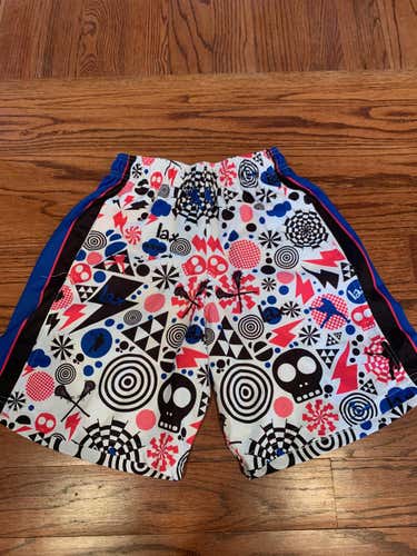 Lacrosse Unlimited Skull and Lightning Shorts