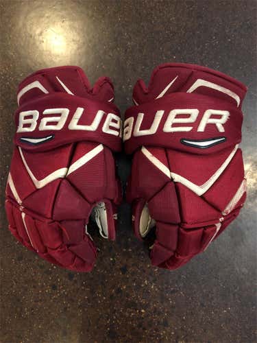 Used Bauer Vapor 1X Pro 15" Pro Stock Gloves (UG088B)