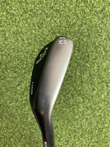 Callaway MD4 Black 52.10* Wedge, Recoil Stiff Flex, RH