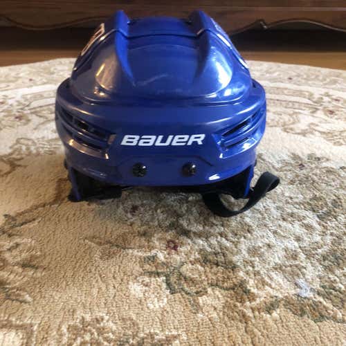Blue Used Large Bauer IMS 5.0  Helmet