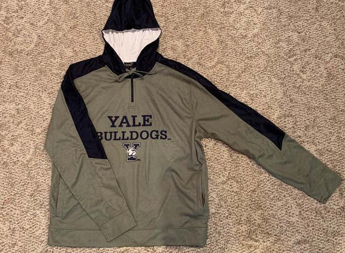 Gray Adult XL Yale Lacrosse Sweatshirt
