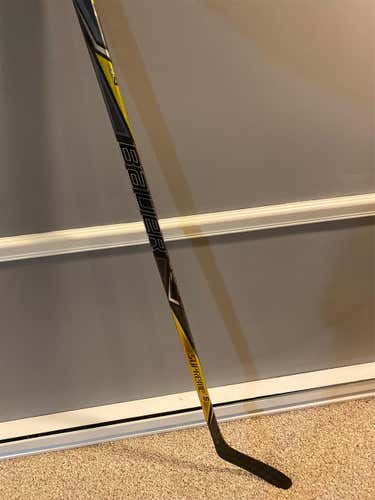 Used Left Handed Supreme 1S Hockey Stick