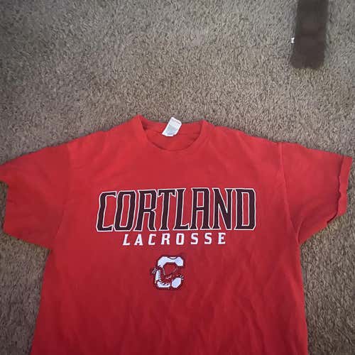 Cortland Lacrosse Large Shirt